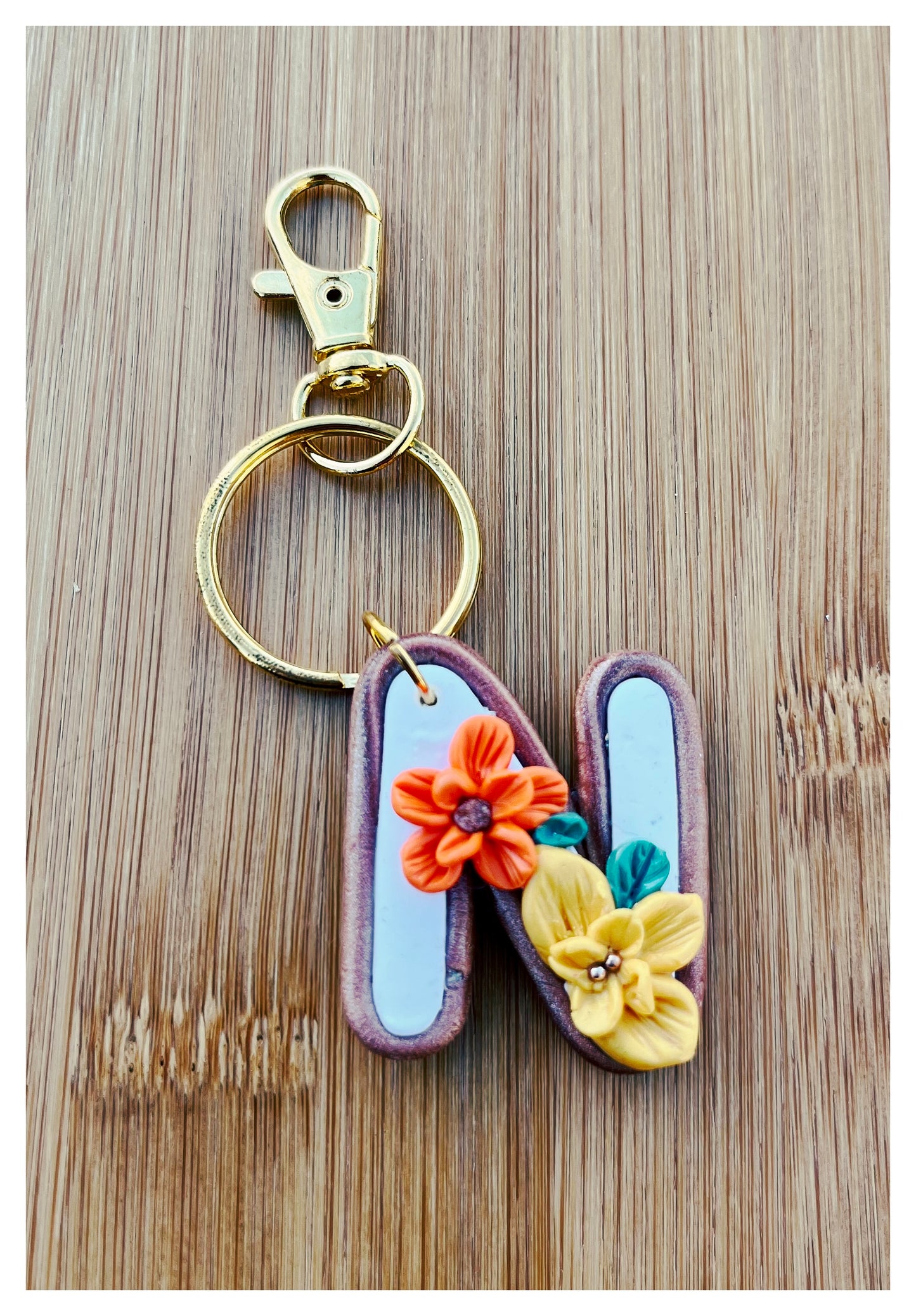 Floral Keychains