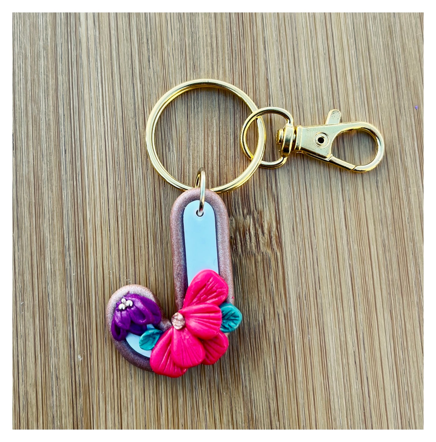 Floral Keychains