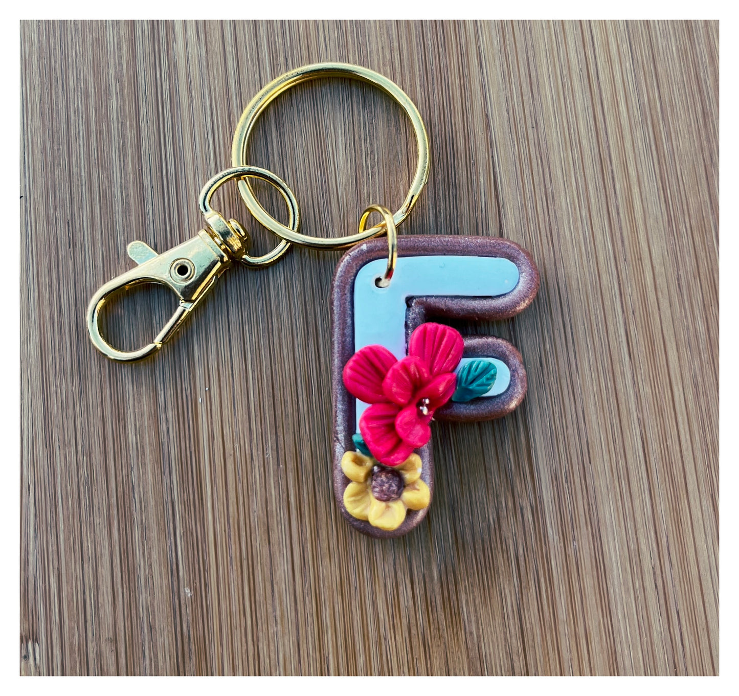 Floral Keychains