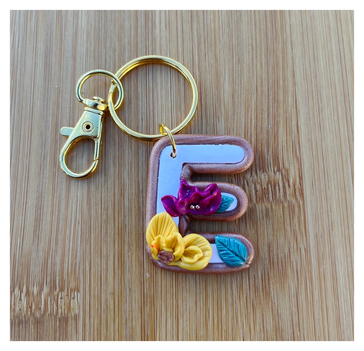 Floral Keychains