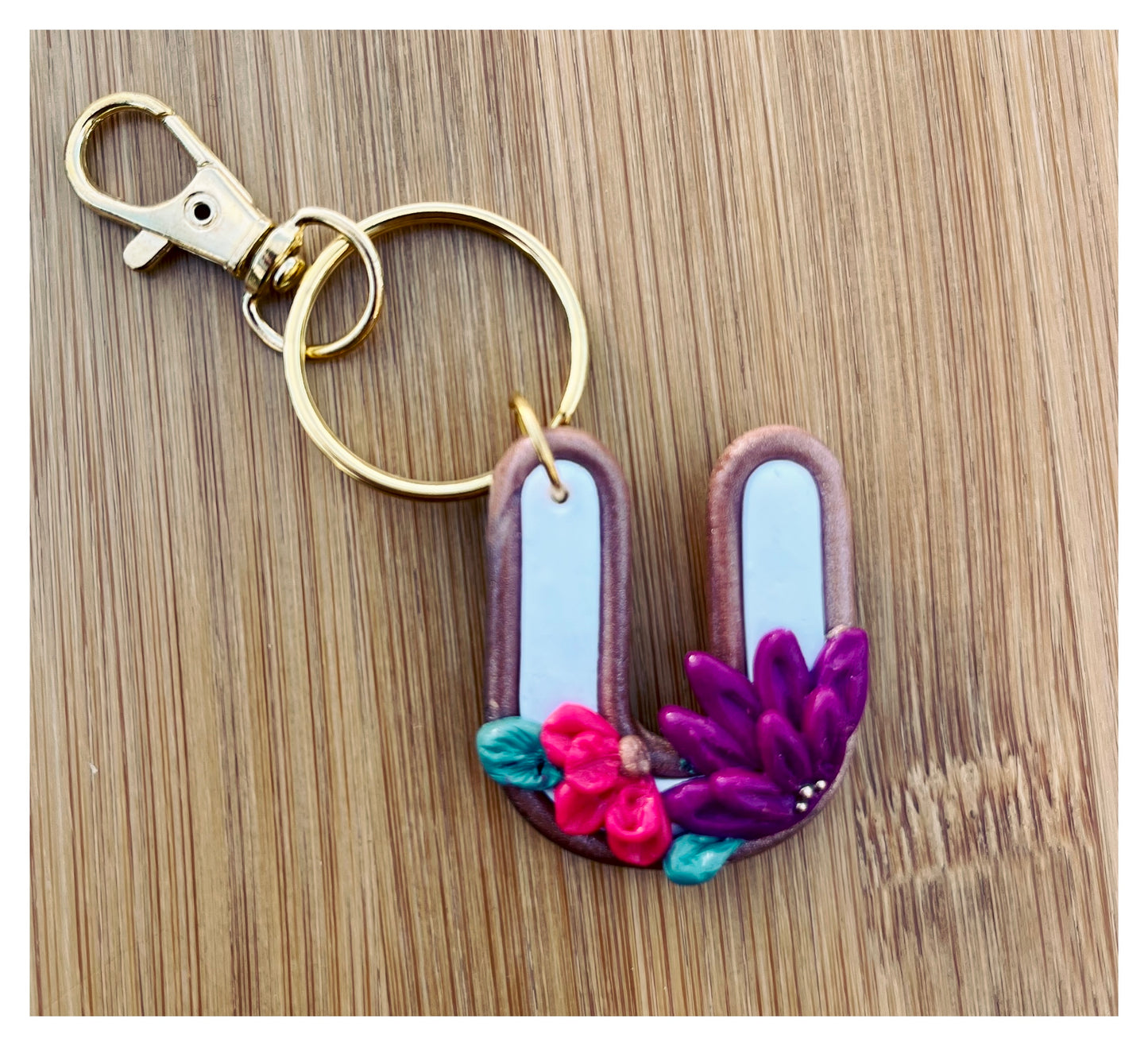 Floral Keychains