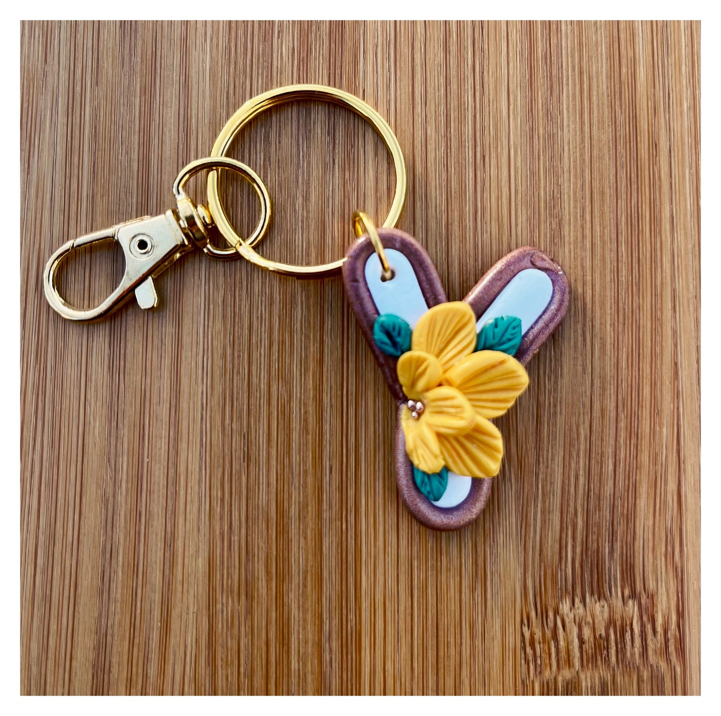 Floral Keychains