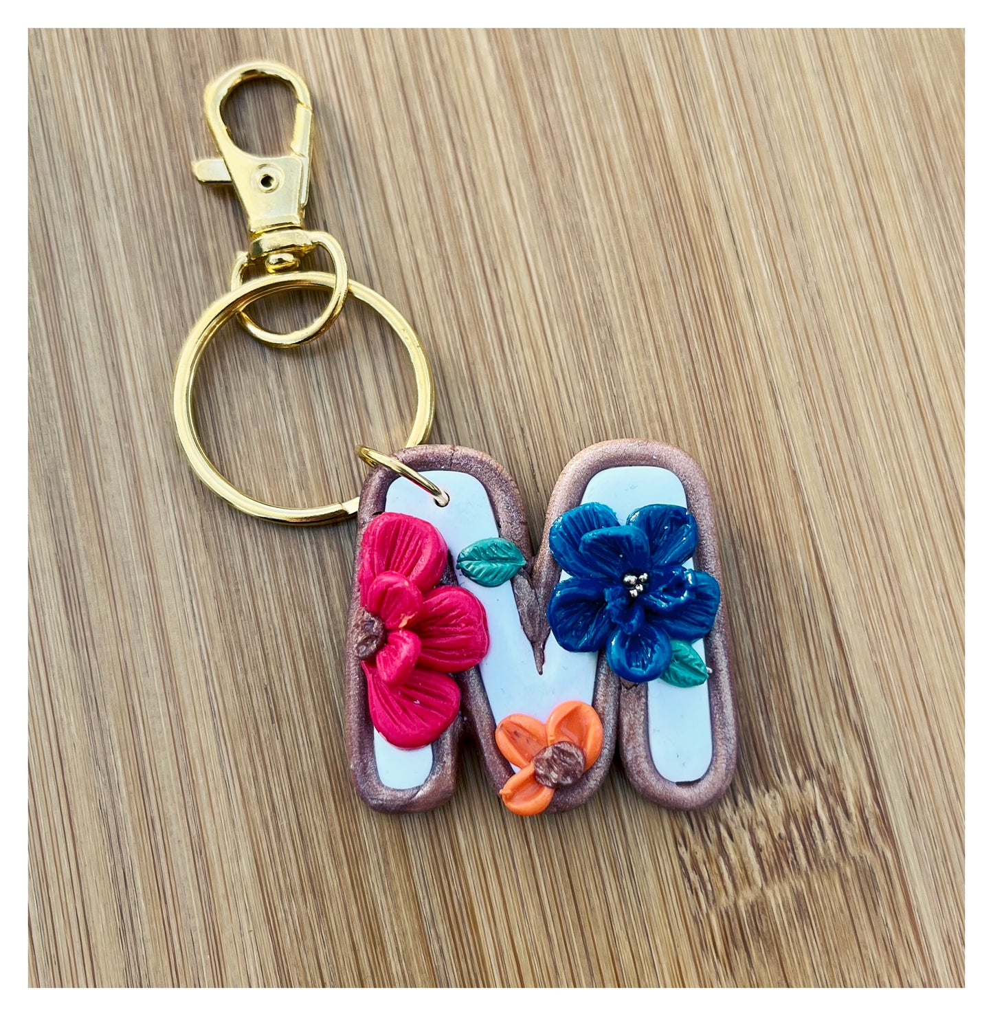 Floral Keychains