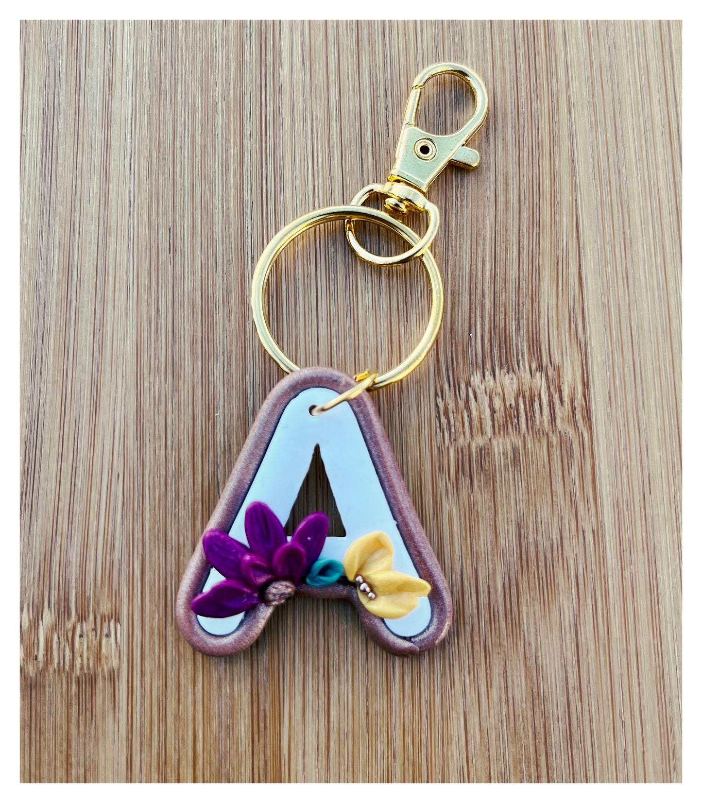 Floral Keychains